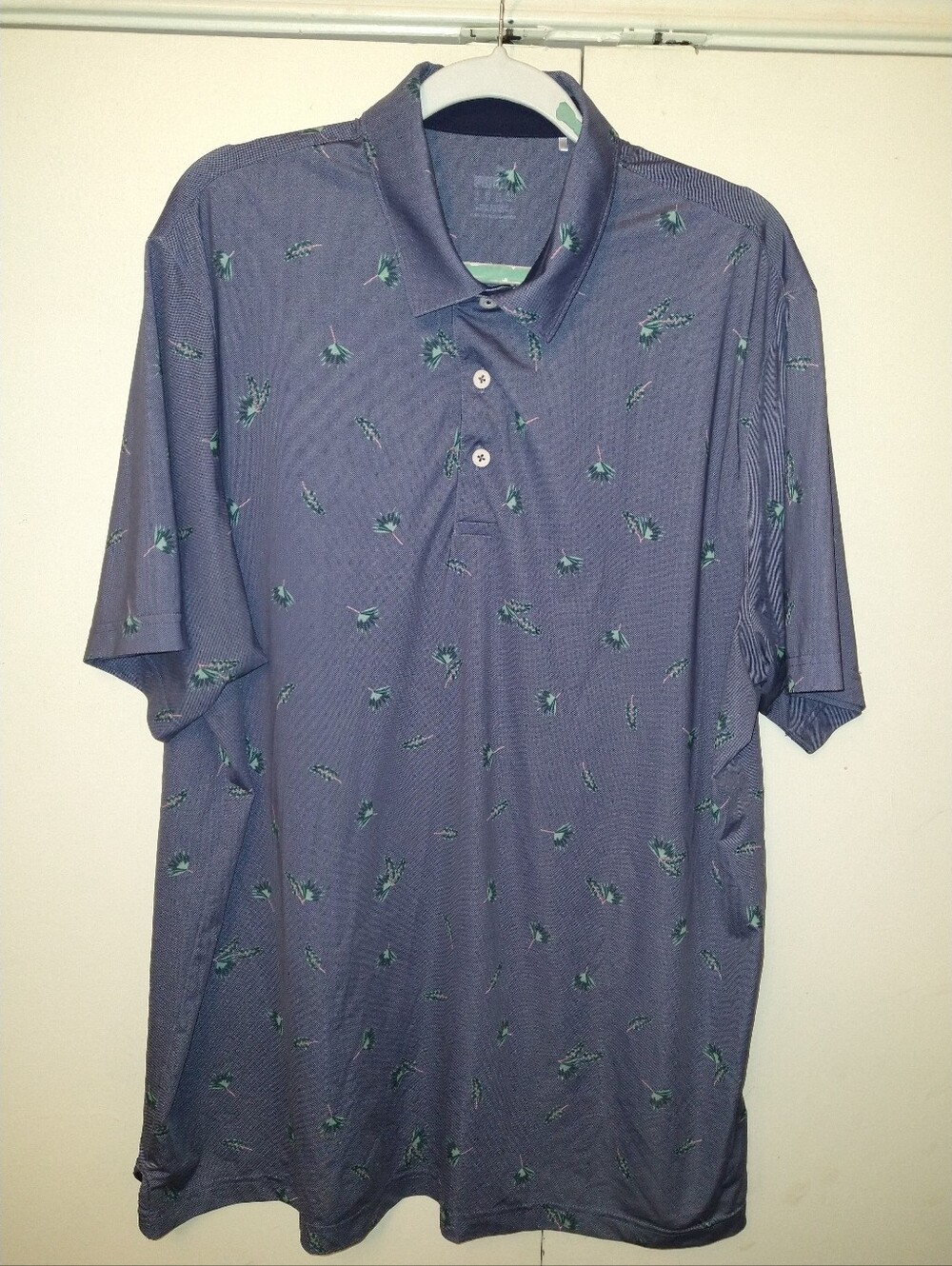 Puma MATTR Micro Short Sleeve Polo Golf Shirt Men's sz XL.